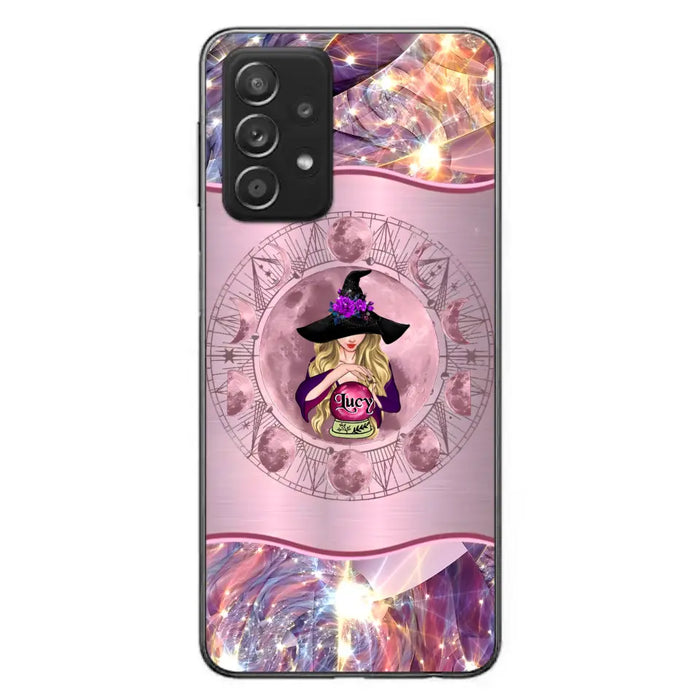 Personalized Witch Phone Case - Halloween Gift Idea For Witch Lovers - Case For iPhone/Samsung