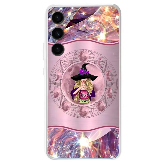 Personalized Witch Phone Case - Halloween Gift Idea For Witch Lovers - Case For iPhone/Samsung