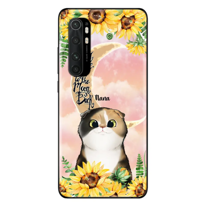 Custom Personalized Cat Phone Case - Best Gift Idea For Cat Lovers With Upto 7 Cats - Case For iPhone, Samsung and Xiaomi