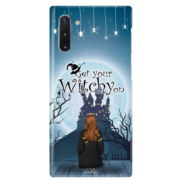 Custom Personalized Witch Phone Case - Upto 4 Witches - Best Gift For Friends - Get Your Witchy on - Case For iPhone And Samsung