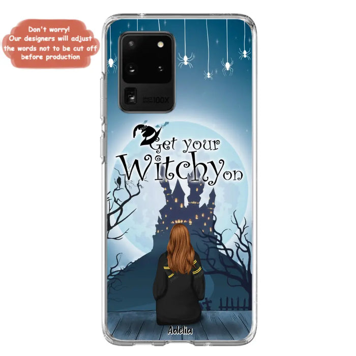 Custom Personalized Witch Phone Case - Upto 4 Witches - Best Gift For Friends - Get Your Witchy on - Case For iPhone And Samsung