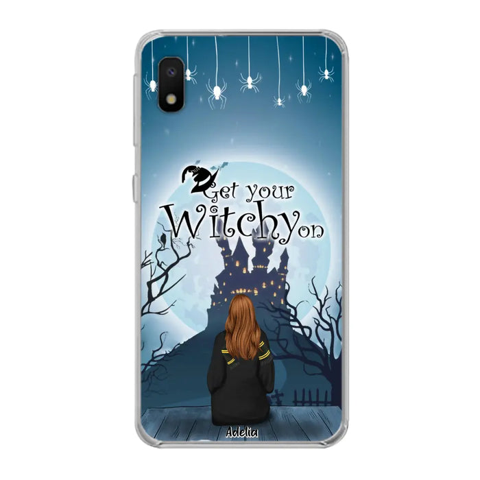 Custom Personalized Witch Phone Case - Upto 4 Witches - Best Gift For Friends - Get Your Witchy on - Case For iPhone And Samsung