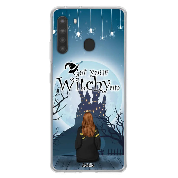 Custom Personalized Witch Phone Case - Upto 4 Witches - Best Gift For Friends - Get Your Witchy on - Case For iPhone And Samsung