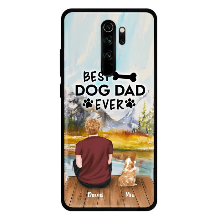 Personalized Dog Dad Phone Case - Up to 4 Dogs - Case For Huawei, Xiaomi and Oppo