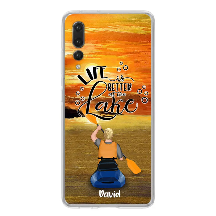 Personalized Kayak Phone Case - Man/ Woman/ Couple - Life Is Better At The Lake - Phone Case For Xiaomi, Huawei And Oppo -  FKUJGV