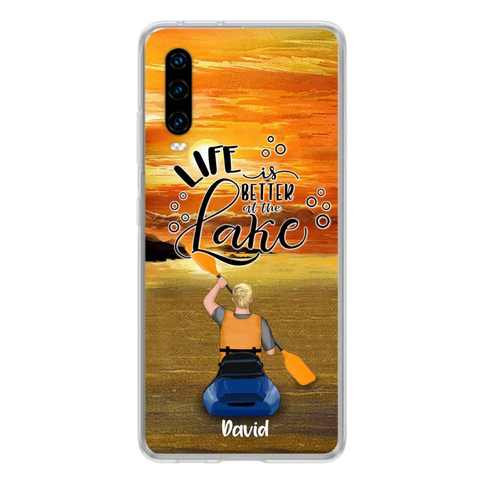 Personalized Kayak Phone Case - Man/ Woman/ Couple - Life Is Better At The Lake - Phone Case For Xiaomi, Huawei And Oppo -  FKUJGV