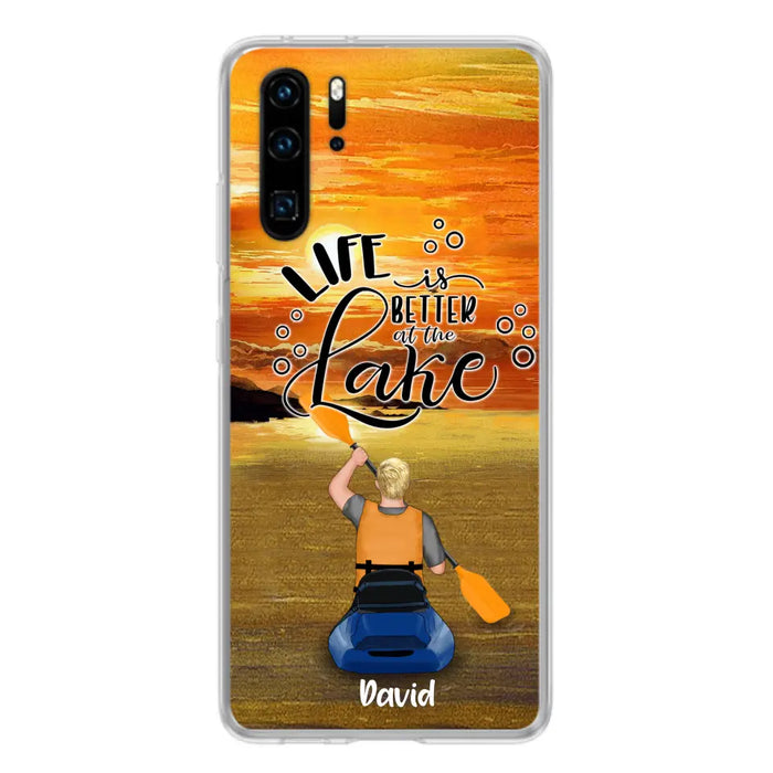 Personalized Kayak Phone Case - Man/ Woman/ Couple - Life Is Better At The Lake - Phone Case For Xiaomi, Huawei And Oppo -  FKUJGV