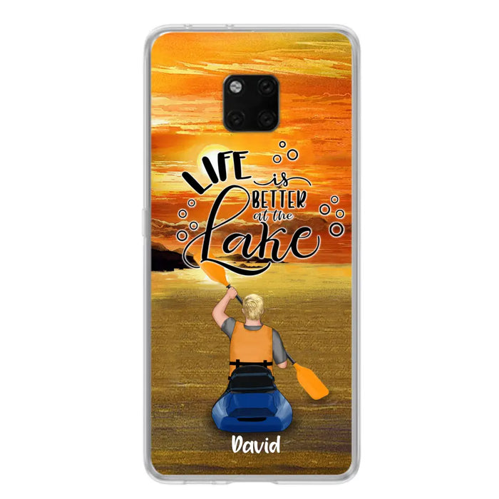 Personalized Kayak Phone Case - Man/ Woman/ Couple - Life Is Better At The Lake - Phone Case For Xiaomi, Huawei And Oppo -  FKUJGV