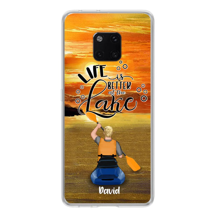 Personalized Kayak Phone Case - Man/ Woman/ Couple - Life Is Better At The Lake - Phone Case For Xiaomi, Huawei And Oppo -  FKUJGV