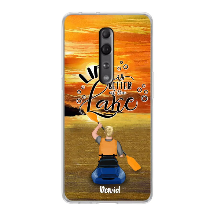 Personalized Kayak Phone Case - Man/ Woman/ Couple - Life Is Better At The Lake - Phone Case For Xiaomi, Huawei And Oppo -  FKUJGV