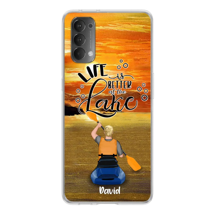 Personalized Kayak Phone Case - Man/ Woman/ Couple - Life Is Better At The Lake - Phone Case For Xiaomi, Huawei And Oppo -  FKUJGV