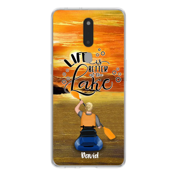 Personalized Kayak Phone Case - Man/ Woman/ Couple - Life Is Better At The Lake - Phone Case For Xiaomi, Huawei And Oppo -  FKUJGV