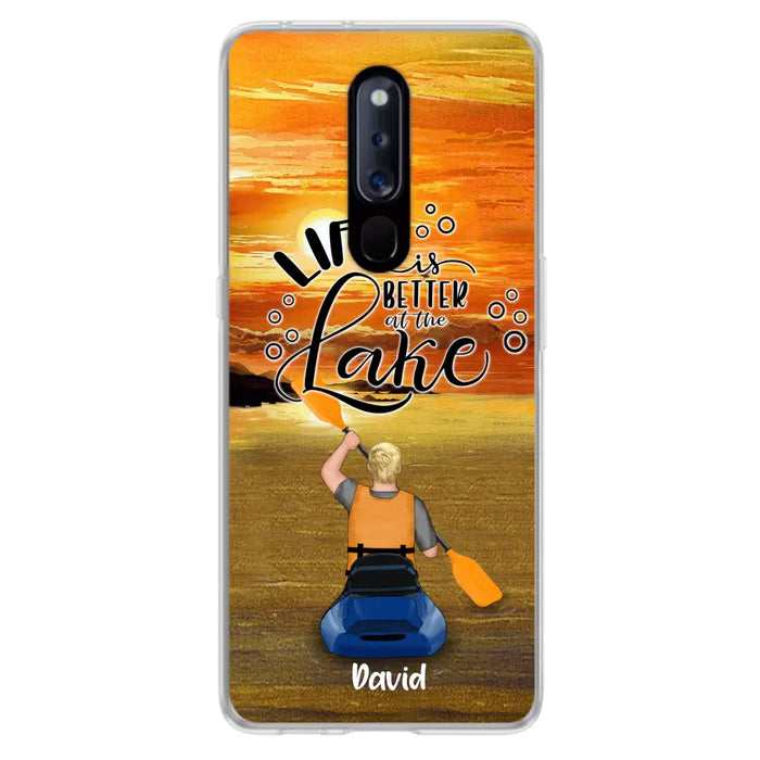 Personalized Kayak Phone Case - Man/ Woman/ Couple - Life Is Better At The Lake - Phone Case For Xiaomi, Huawei And Oppo -  FKUJGV