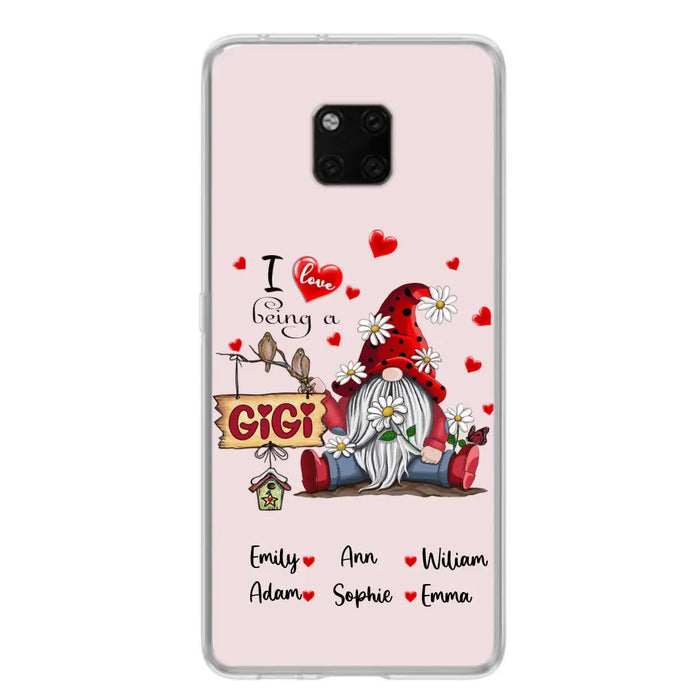 Custom Personalized Phone Case - I Love Being Grandma - R5OIKQ - Red