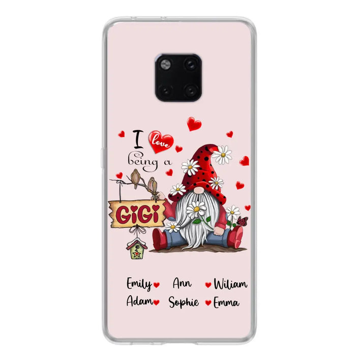 Custom Personalized Phone Case - I Love Being Grandma - R5OIKQ - Red