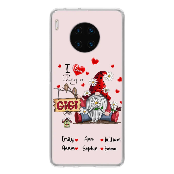 Custom Personalized Phone Case - I Love Being Grandma - R5OIKQ - Red