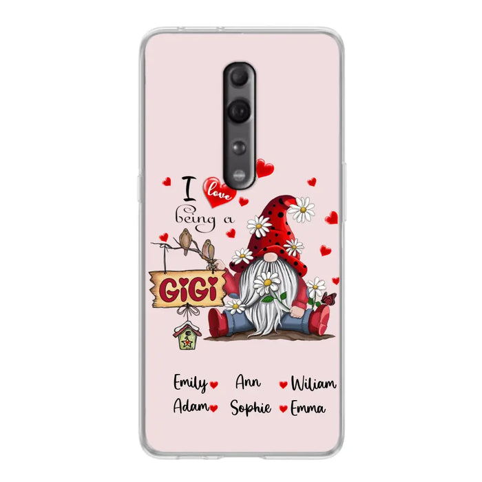 Custom Personalized Phone Case - I Love Being Grandma - R5OIKQ - Red