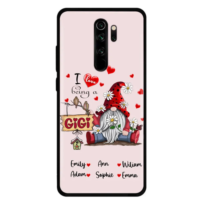 Custom Personalized Phone Case - I Love Being Grandma - R5OIKQ - Red