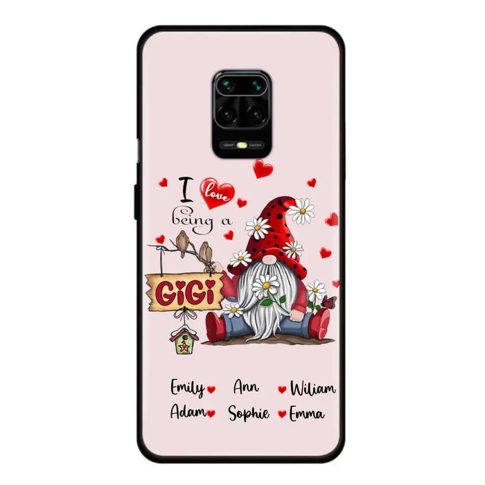 Custom Personalized Phone Case - I Love Being Grandma - R5OIKQ - Red