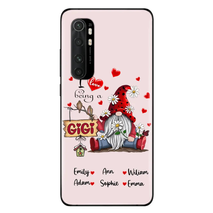 Custom Personalized Phone Case - I Love Being Grandma - R5OIKQ - Red