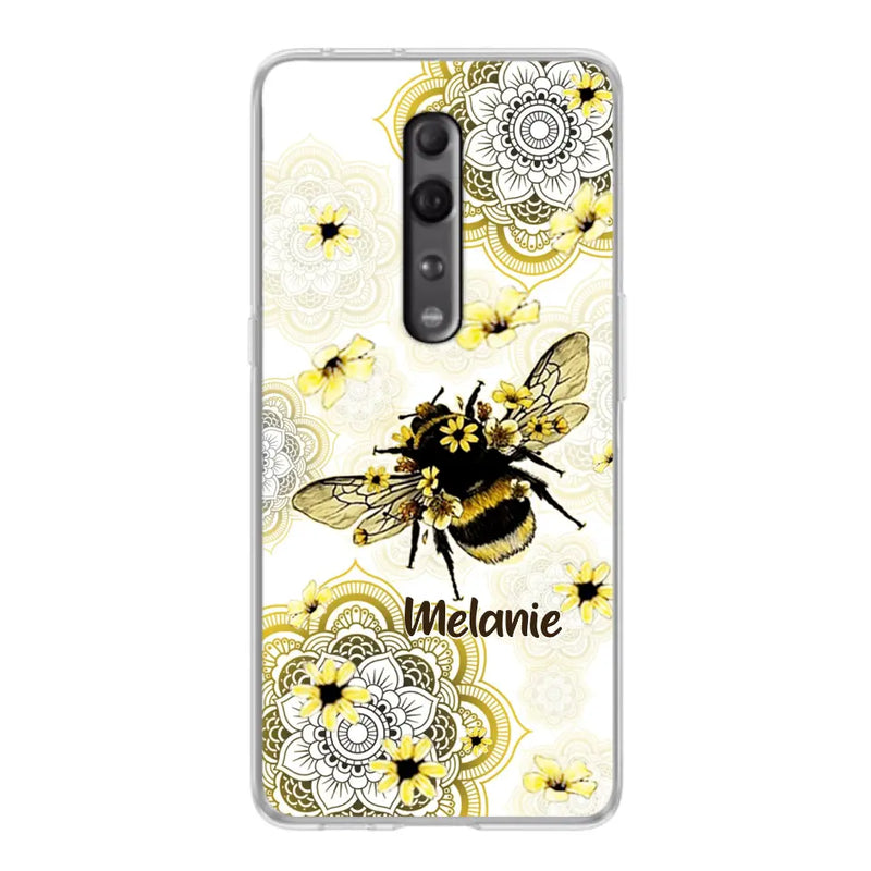 Personalized Bee Phone Case - Up to 5 Bees - Gift For Bee Lovers - Case For Xiaomi, Oppo And Huawei