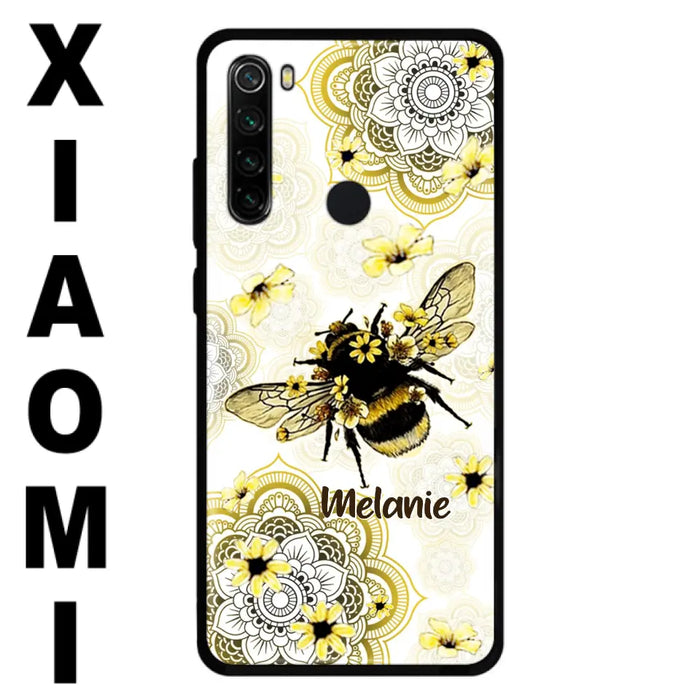 Custom Personalized Bee Phone Case - Upto 5 Bees - Gift For Bee Lovers - Case For Xiaomi, Oppo And Huawei