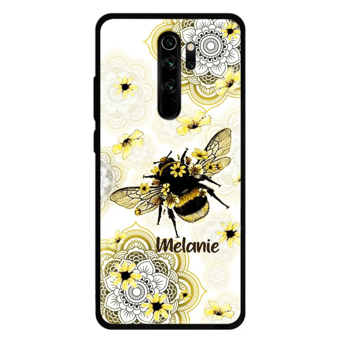 Custom Personalized Bee Phone Case - Upto 5 Bees - Gift For Bee Lovers - Case For Xiaomi, Oppo And Huawei