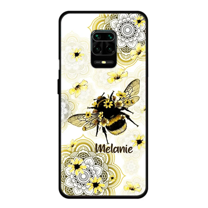 Custom Personalized Bee Phone Case - Upto 5 Bees - Gift For Bee Lovers - Case For Xiaomi, Oppo And Huawei