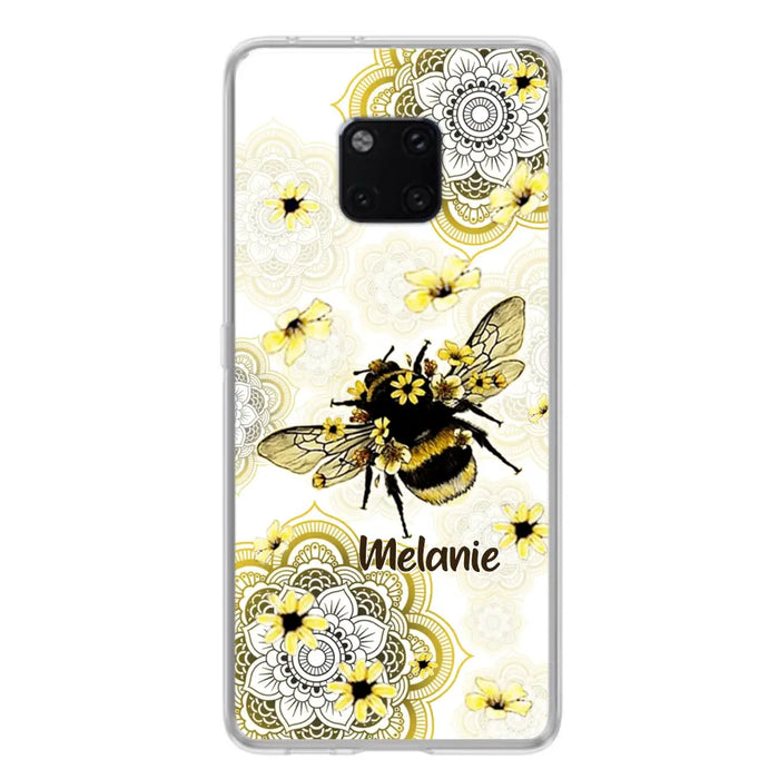 Custom Personalized Bee Phone Case - Upto 5 Bees - Gift For Bee Lovers - Case For Xiaomi, Oppo And Huawei