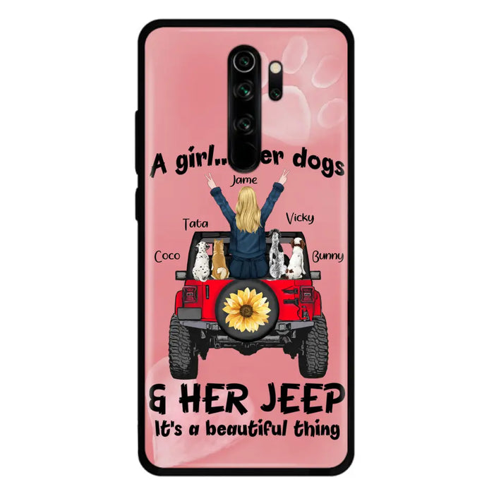 Custom Personalized Dog Mom & Off-road Phone case - Case For Xiaomi, Huawei and Oppo - A Girl Her Dogs - 2OTN07