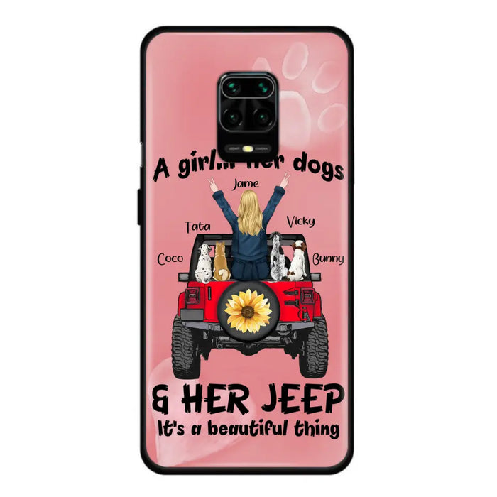 Custom Personalized Dog Mom & Off-road Phone case - Case For Xiaomi, Huawei and Oppo - A Girl Her Dogs - 2OTN07