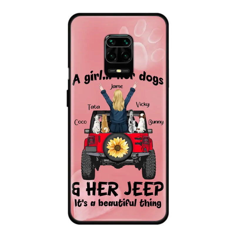 Personalized Dog Mom & Off-road Phone case - Case For Xiaomi, Huawei and Oppo - A Girl Her Dogs - 2OTN07