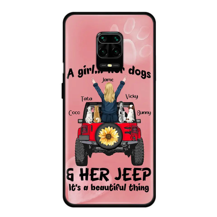 Custom Personalized Dog Mom & Off-road Phone case - Case For Xiaomi, Huawei and Oppo - A Girl Her Dogs - 2OTN07