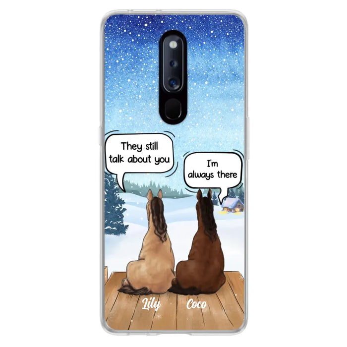 Custom Personalized Dog Horse Phone Case -  Upto 5 Pets - Xmas Gift For Dog/ Horse Lover - Case For Xiaomi, Oppo And Huawei