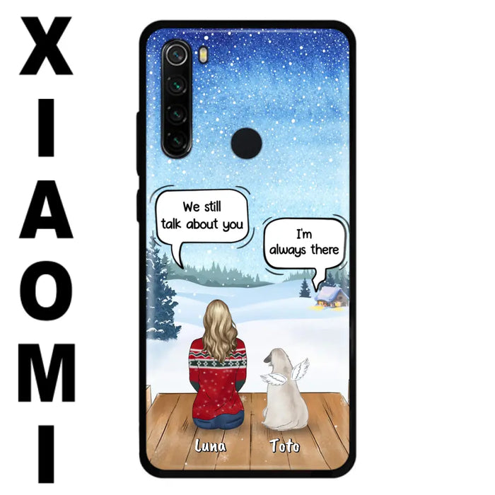 Custom Personalized Dog Horse Phone Case - Man/ Woman With Upto 5 Pets - Case For Xiaomi, Oppo And Huawei