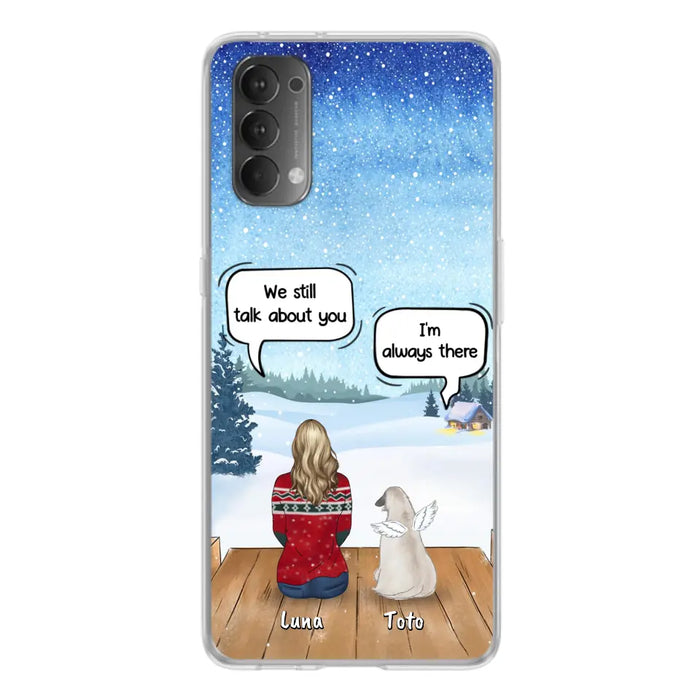 Custom Personalized Dog Horse Phone Case - Man/ Woman With Upto 5 Pets - Case For Xiaomi, Oppo And Huawei