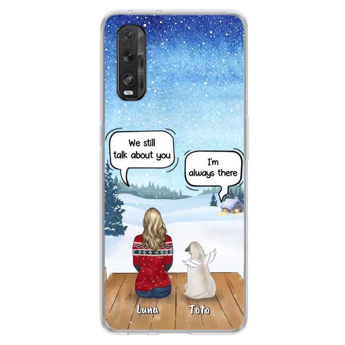 Custom Personalized Dog Horse Phone Case - Man/ Woman With Upto 5 Pets - Case For Xiaomi, Oppo And Huawei