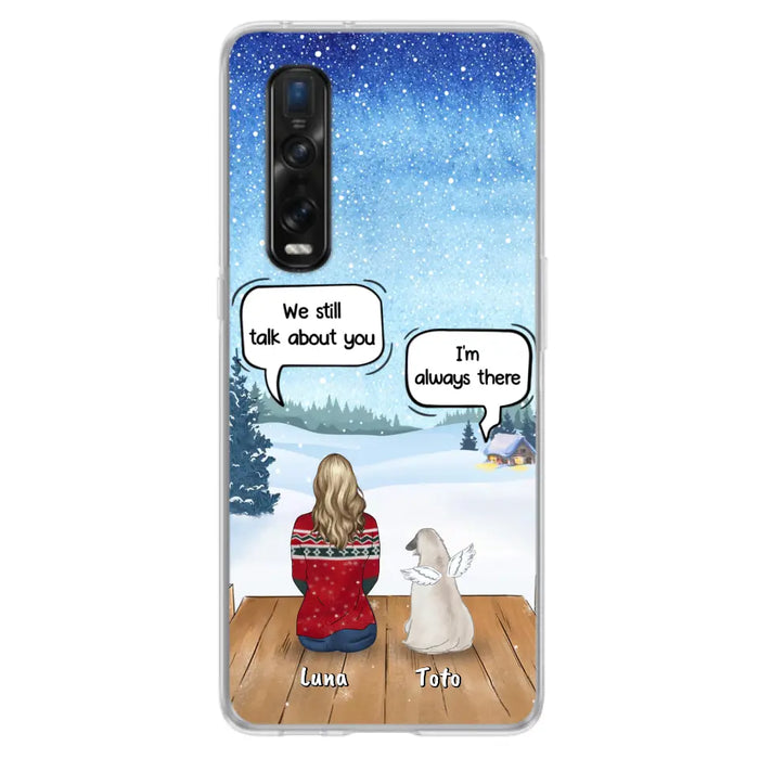 Custom Personalized Dog Horse Phone Case - Man/ Woman With Upto 5 Pets - Case For Xiaomi, Oppo And Huawei