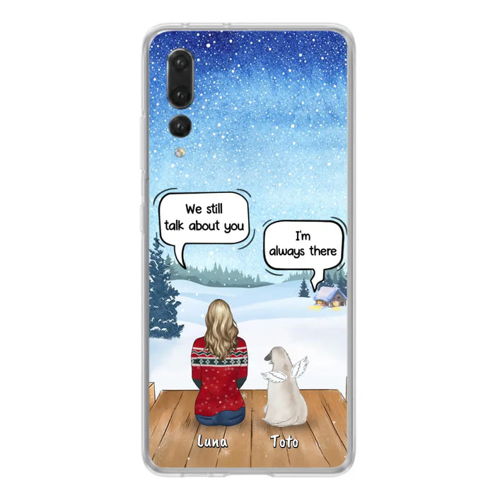 Custom Personalized Dog Horse Phone Case - Man/ Woman With Upto 5 Pets - Case For Xiaomi, Oppo And Huawei