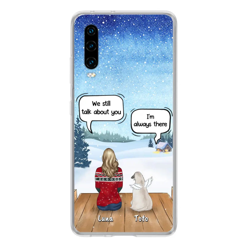 Personalized Dog Horse Phone Case - Man/Woman With Up to 5 Pets - Case For Xiaomi, Oppo And Huawei