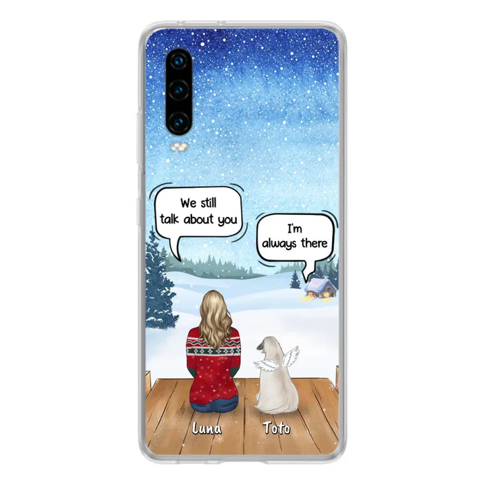 Custom Personalized Dog Horse Phone Case - Man/ Woman With Upto 5 Pets - Case For Xiaomi, Oppo And Huawei