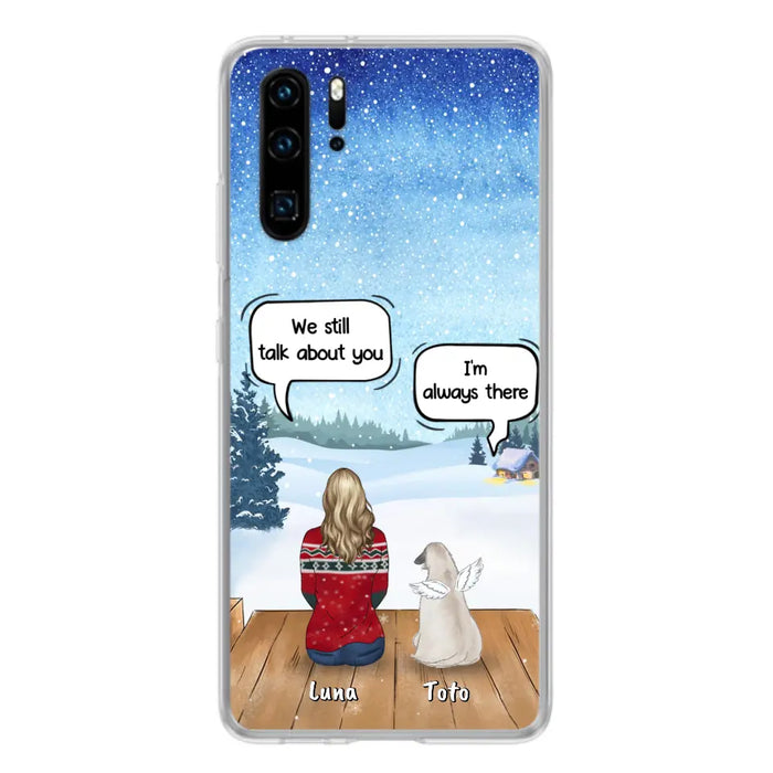 Custom Personalized Dog Horse Phone Case - Man/ Woman With Upto 5 Pets - Case For Xiaomi, Oppo And Huawei