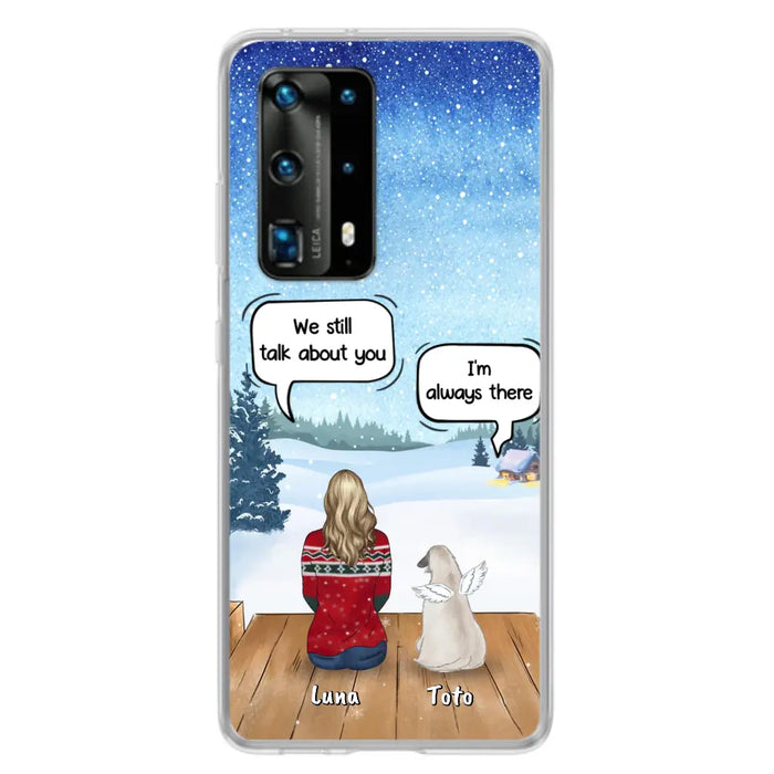 Custom Personalized Dog Horse Phone Case - Man/ Woman With Upto 5 Pets - Case For Xiaomi, Oppo And Huawei