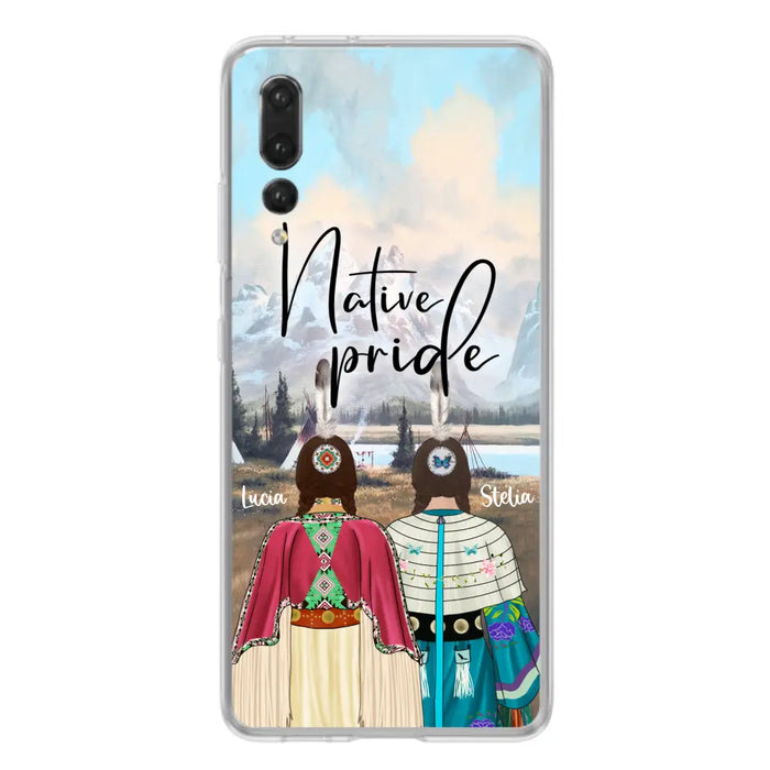 Custom Personalized Native American Couple Phone Case - Native Pride - Case For Xiaomi, Huawei and Oppo