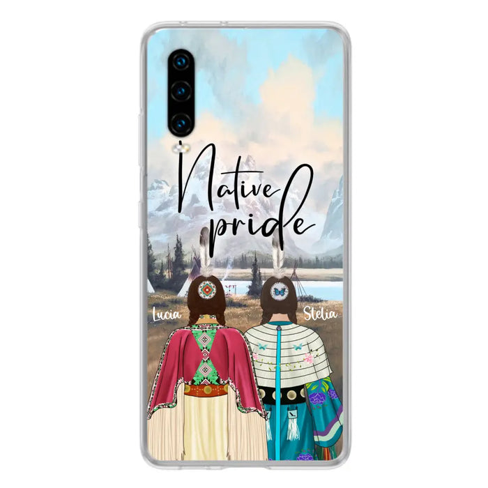 Custom Personalized Native American Couple Phone Case - Native Pride - Case For Xiaomi, Huawei and Oppo