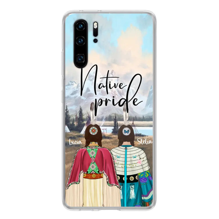 Custom Personalized Native American Couple Phone Case - Native Pride - Case For Xiaomi, Huawei and Oppo