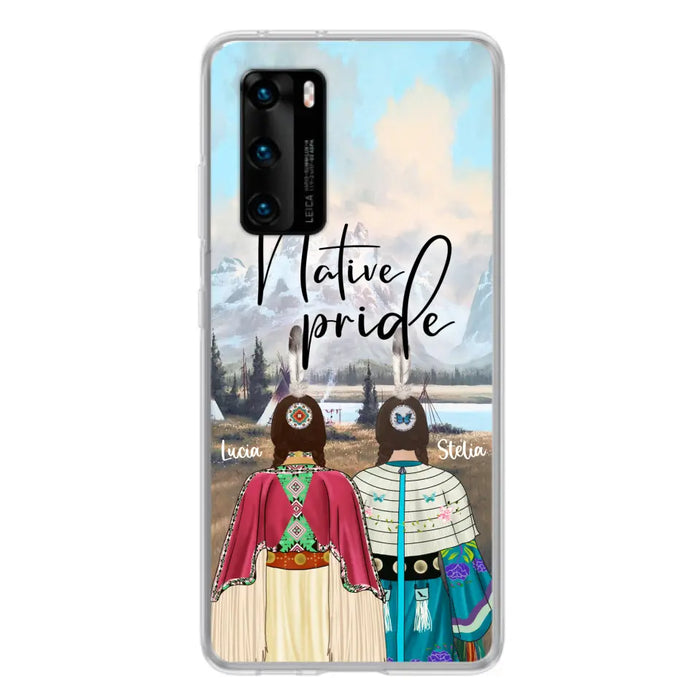 Custom Personalized Native American Couple Phone Case - Native Pride - Case For Xiaomi, Huawei and Oppo