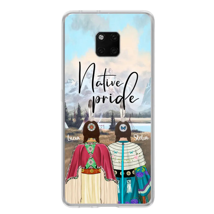 Custom Personalized Native American Couple Phone Case - Native Pride - Case For Xiaomi, Huawei and Oppo