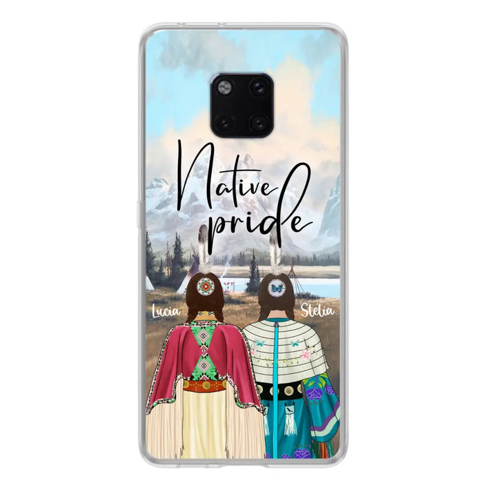 Custom Personalized Native American Couple Phone Case - Native Pride - Case For Xiaomi, Huawei and Oppo