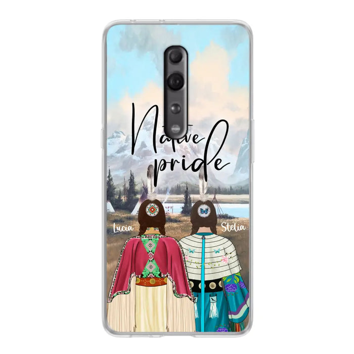 Custom Personalized Native American Couple Phone Case - Native Pride - Case For Xiaomi, Huawei and Oppo